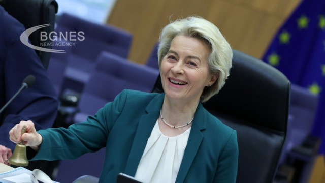 The President of the European Commission, Ursula von der Leyen 05 04 2024